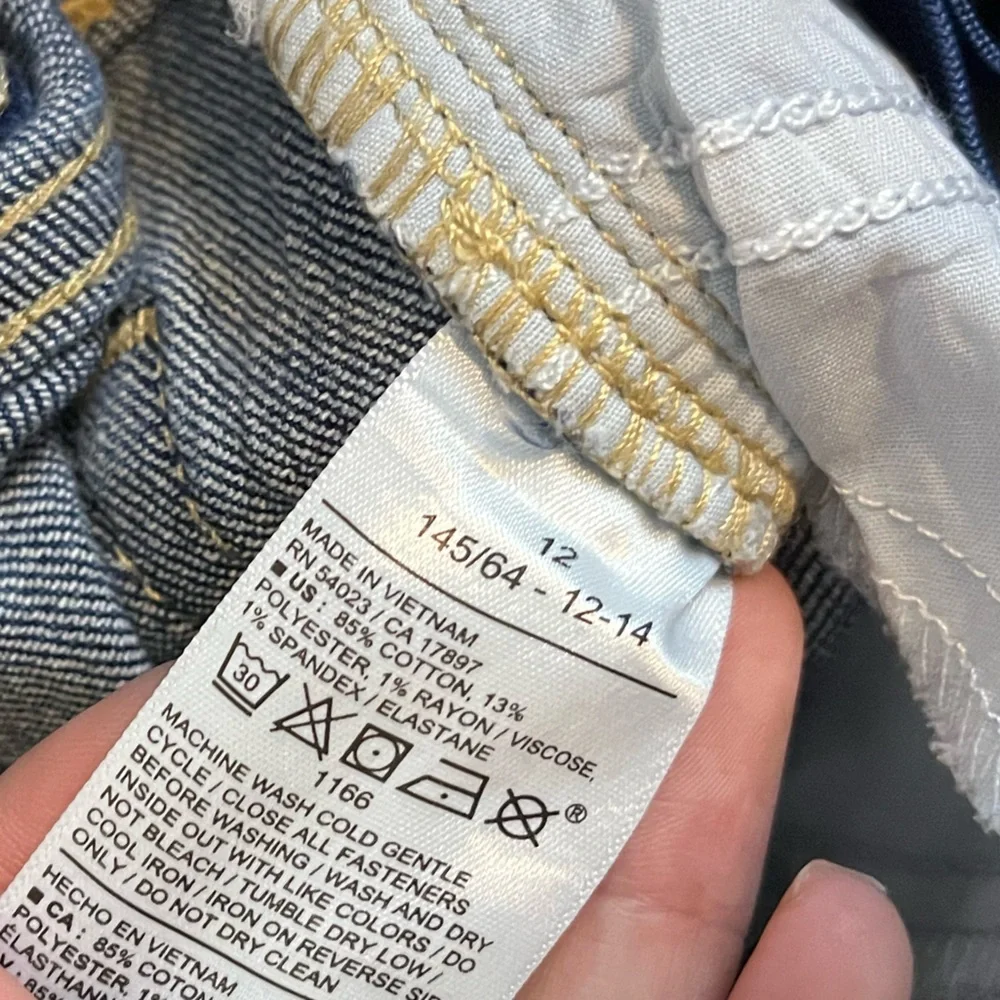 Old Navy Girls 8/10/12 Built In Flex Flare Studded Spring Preppy Baddie Jeans